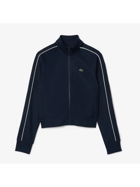Lacoste Kurtka Dresowa Paris Interlock niebieska