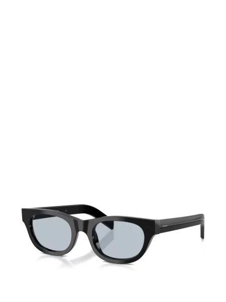 Ochelari de soare rotunzi Prada Eyewear negru