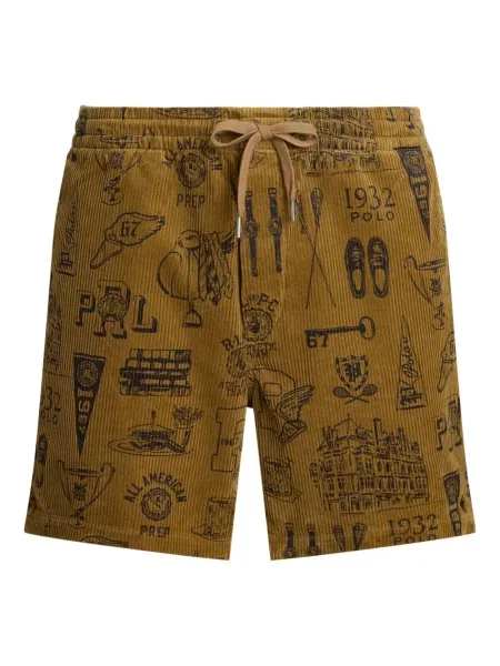 Μικρός κασκέτο Polo Ralph Lauren με χαμηλή μέση υφαίνω διαγωνίως πράσινο