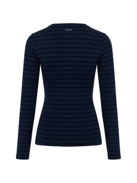 Lung tricou Liu Jo albastru
