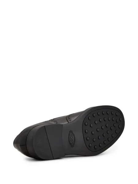 Pantofi derby Tod's din piele negru