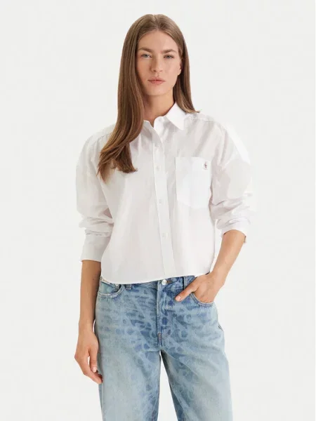 Calvin Klein Jeans Πουκάμισο λευκό