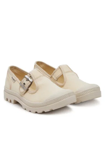 Palladium Polobotky Pampa M-Jane Washed béžová