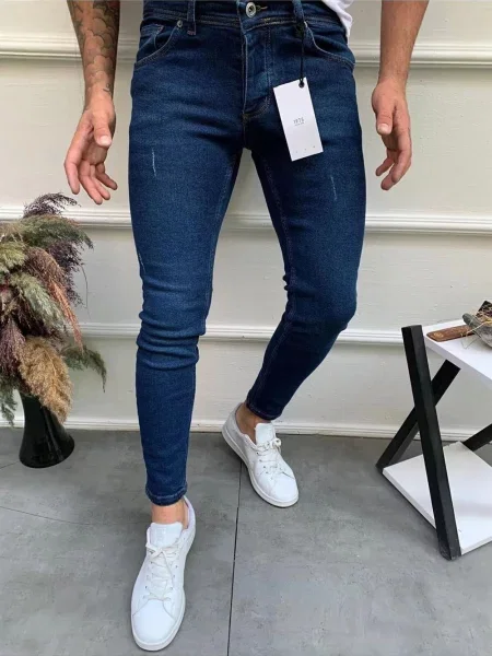 Pantaloni Dewberry albastru