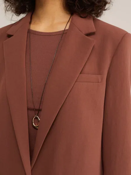 WE Fashion Sacou ruginiu roșu