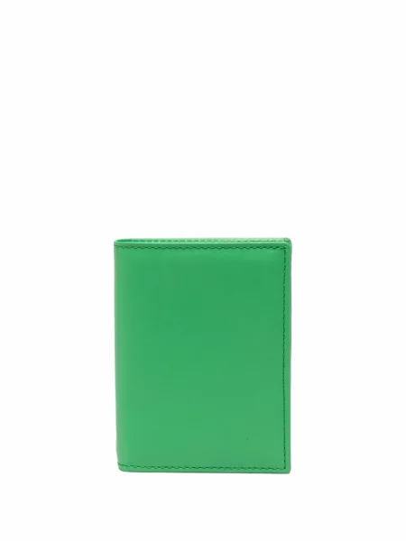 Portofel Comme Des Garçons Wallet din piele verde