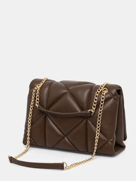 Torebka crossbody Love Moschino brązowa