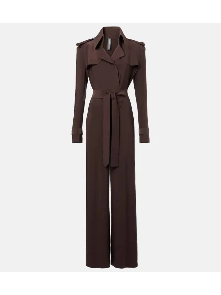 Salopetă Norma Kamali maro