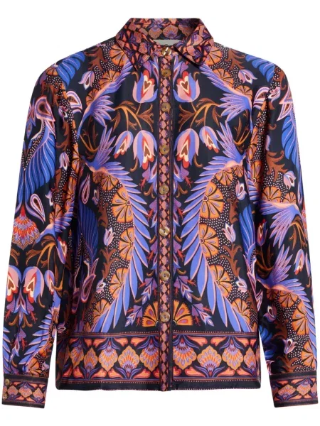 Koszula Farm Rio w serca czarna