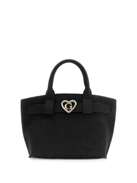 Shopperka dziecięca Guess czarna