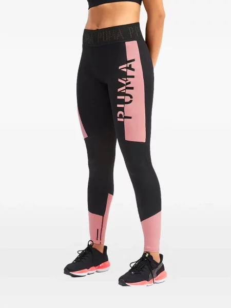 Leggings Puma cu autograf negru