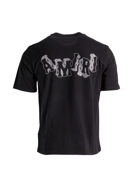 Tricou Amiri cu imagine negru