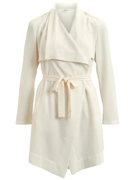 OBJECT Přechodný kabát Annlee krémová