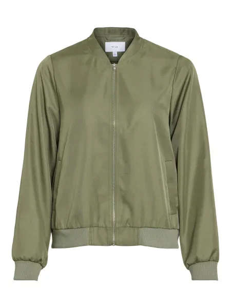 VILA Geacă de primăvară-toamnă ViPapaya oliv