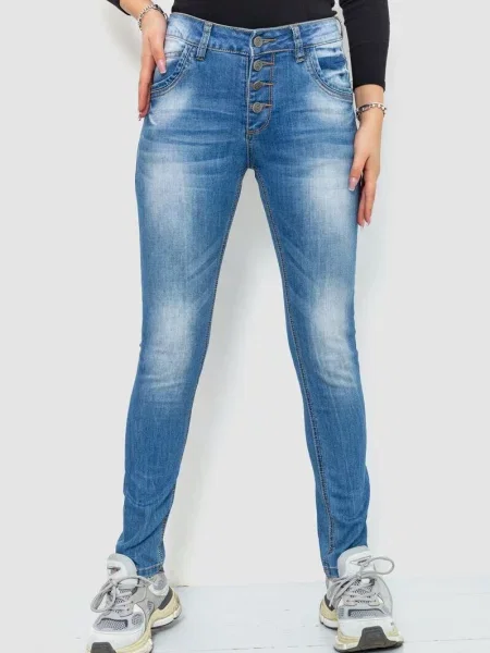 Завужені джинси Ager синій