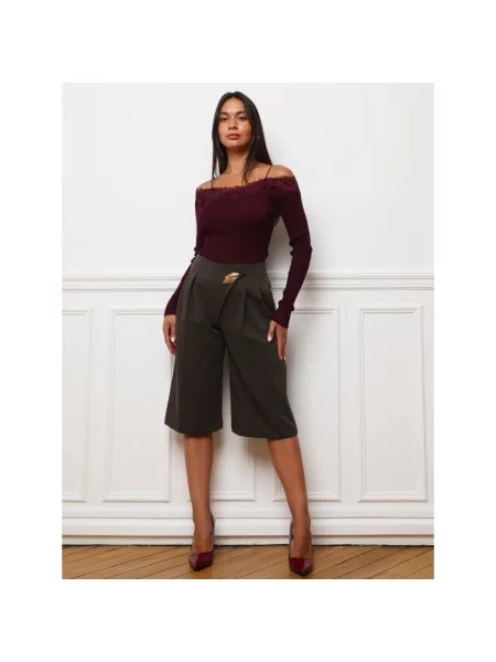 Pantaloni La Modeuse maro