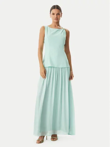 Rinascimento Вечірня сукня Svetlozelena