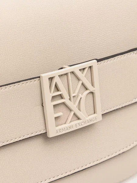 Кожаная сумка через плечо Armani Exchange
