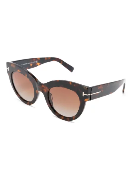 Saulės akiniai Tom Ford Eyewear ruda