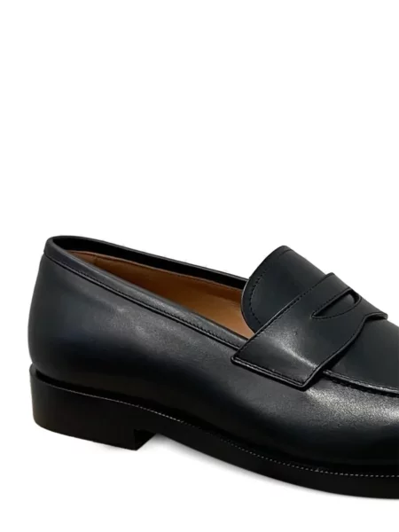Pantofi loafer Loro Piana din piele negru
