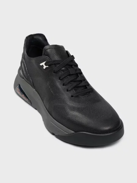 Кроссовки Santoni черные