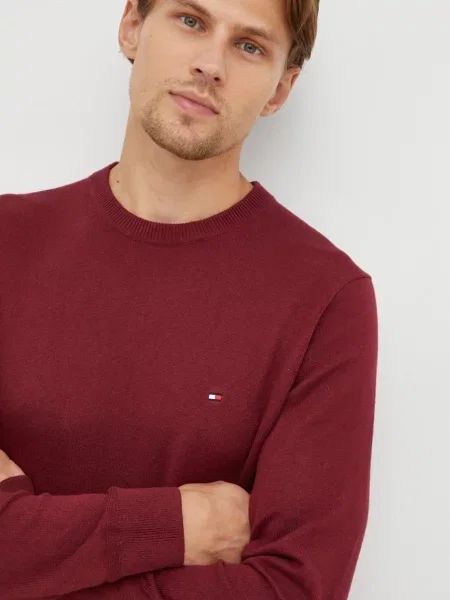 Tommy Hilfiger Pulover Vișiniu