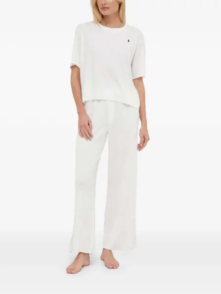 Флийс риза Polo Ralph Lauren с качулка с катарама синьо