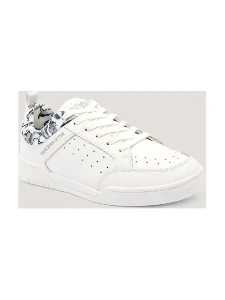 Versace Jeans Couture Sneakers FONDO BROOKLYN DIS. 63 cu adaos de piele alb