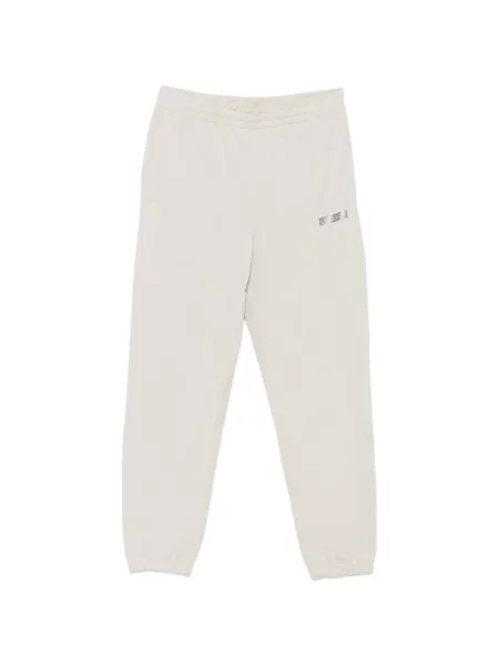 Pantaloni Calvin Klein alergare cu autograf gri