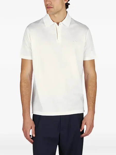 Tricou polo Paul & Shark alb