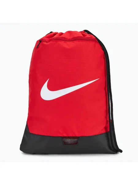 Nike Brasilia 18 l táska egyetem piros/ fekete/ fehér. Méret: 18 l fehér