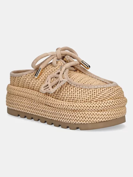 Natikači Naked Wolfe Blizzard Blizzard Weave Rafia bež