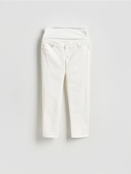 Reserved Blugi mom alb