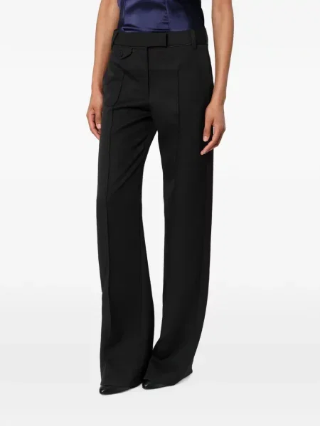Pantaloni Isabel Marant de lână negru