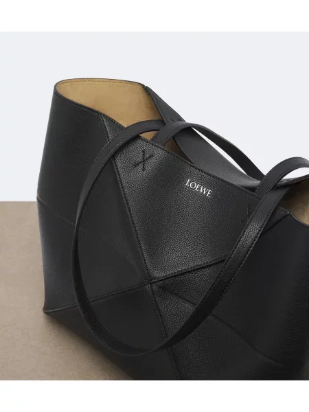 Geantă shopper Loewe din piele negru