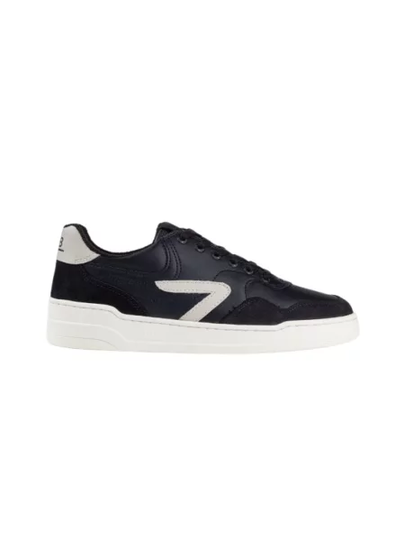Sneakersy Hub zamszowe czarne