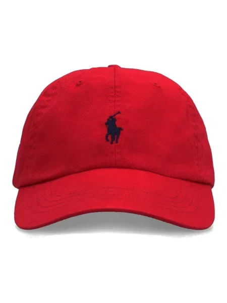 Czapka z daszkiem Ralph Lauren Classic Sport Cap czerwona