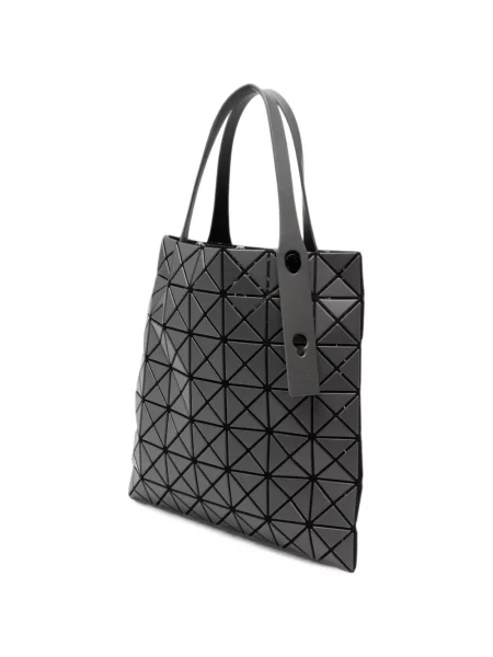 Geantă shopper Bao Bao Issey Miyake cu imprimeu geometric gri