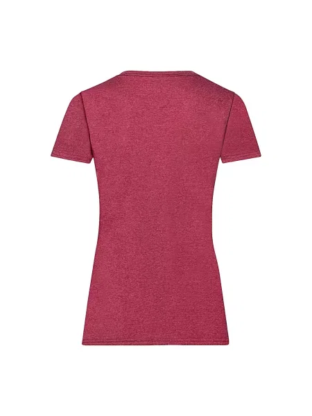 Koszulka Valueweight Heather T-shirt czerwona