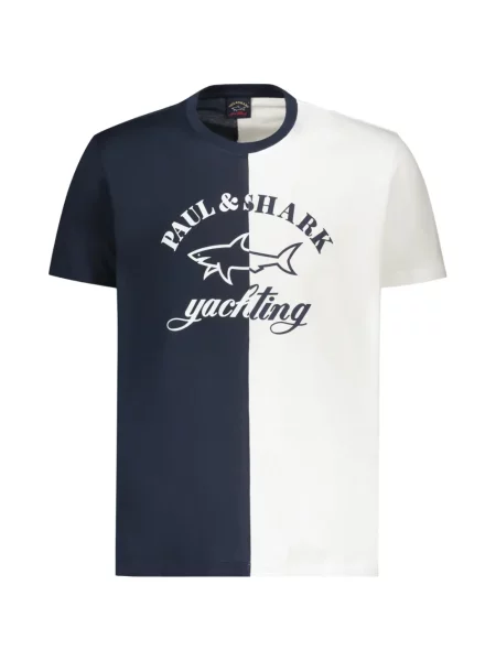 Tricou grafic Paul & Shark cu imagine albastru