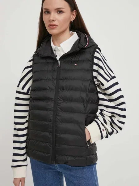 Елек Tommy Hilfiger дамски преходен модел черно