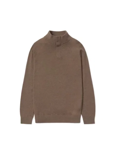 Sweter Ecoalf brązowy