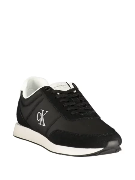 Sneakerși Calvin Klein cu imagine negru