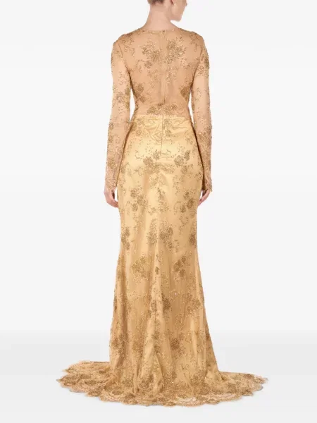 Rochie maxi Andreea Veneciuc din dantelă