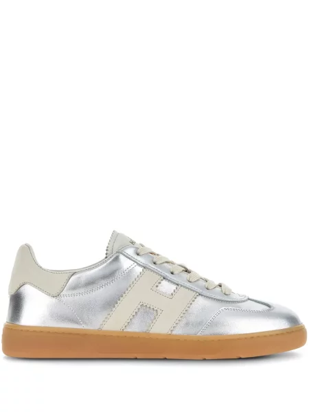 Sneakerși Hogan argintiu