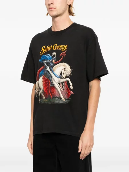 Tricou Melt cu imagine negru
