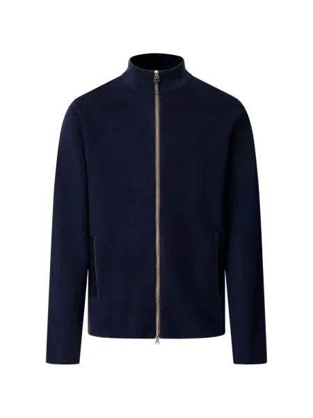 Cardigan Hackett London de lână albastru