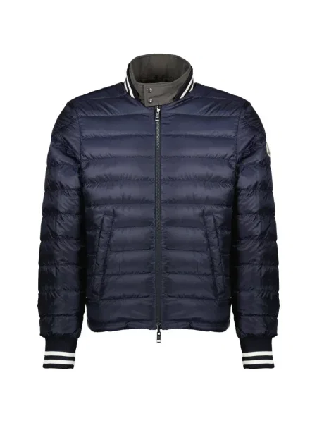 Geacă bomber Moncler albastru