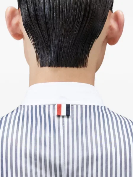Vestă Thom Browne cu dungi negru