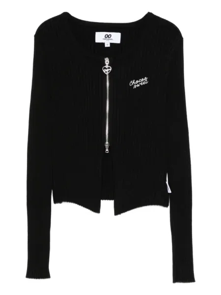 Bluză Chocoolate cu broderie negru